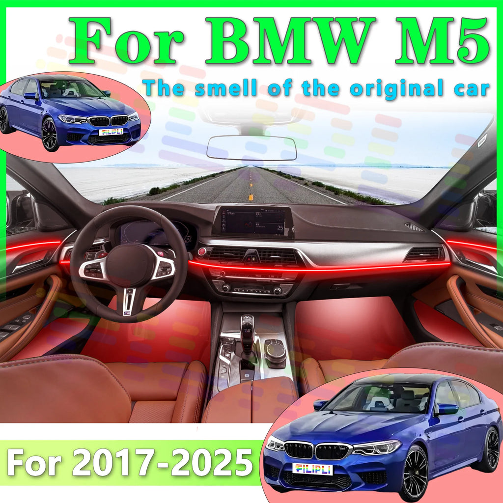 RGB - Ambient Light - for BMW F90 M5 - App Control - Car Interior Lighting | AUTOKITSHOP
