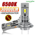 H7 LED CANBUS Light Mini Head Lamp 1:1 Size Wireless H7 Car LED Headlight Bulbs Error Free