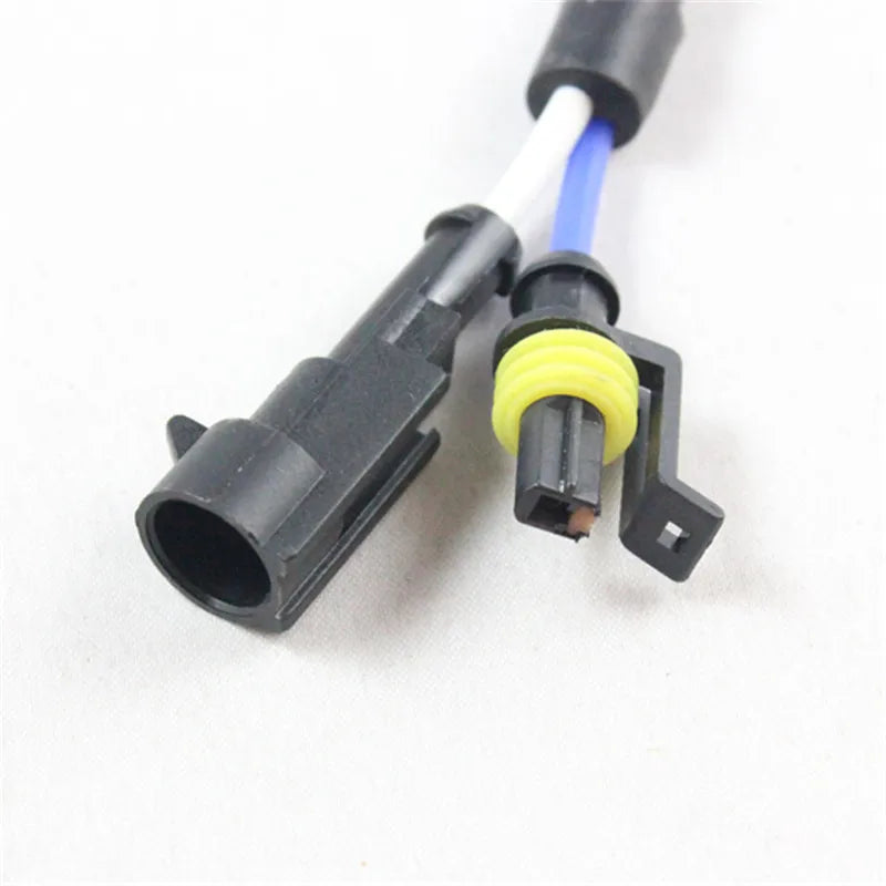 Rockeybright 2pcs D2S D2R D4S cable converter wire harness hid d2s AMP bulb socket holder