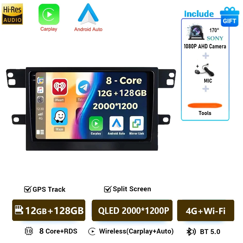 Android 16 wifi+4G Carplay Car Radio For Maxus T70 T60 MG Extender LDV D20 2019-2021 Navig