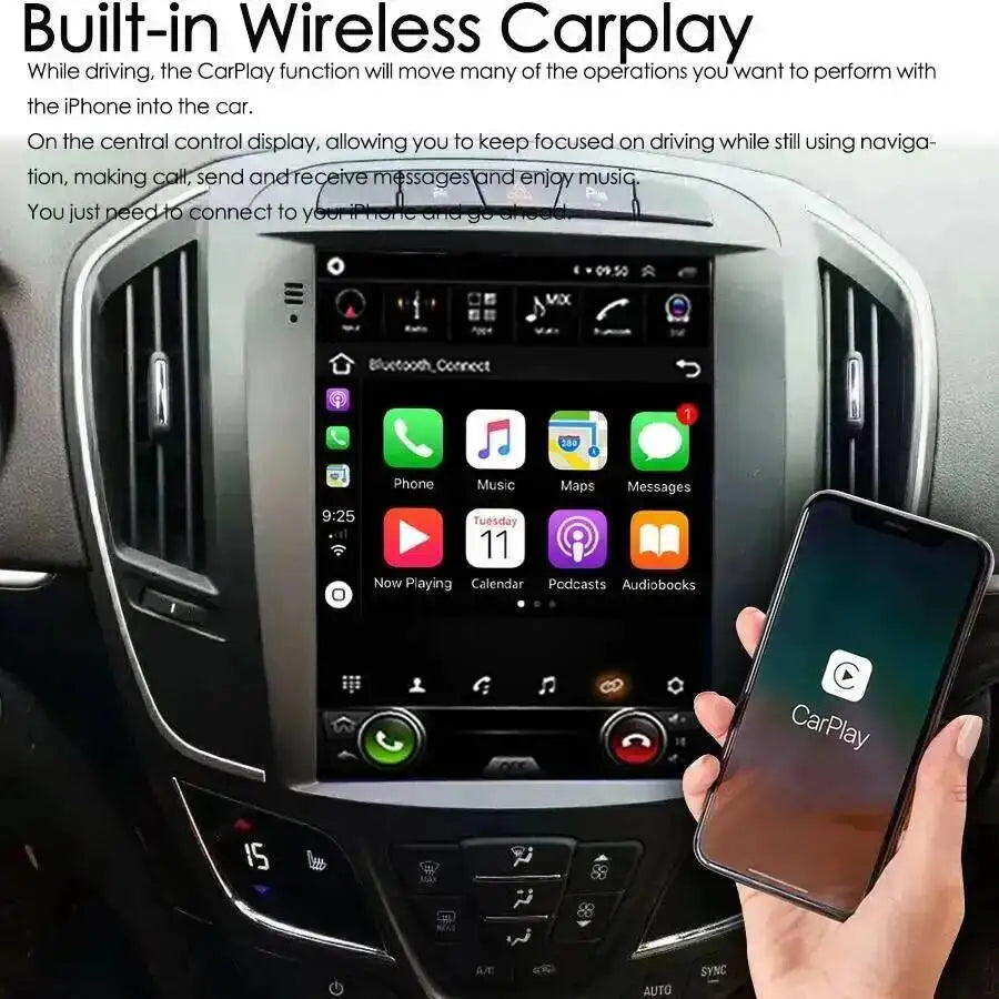For Opel Insignia For Buick Regal 2009 -2025 Carplay Navi 4G WiFi Car Multimedia Player GP | AUTOKITSHOP
