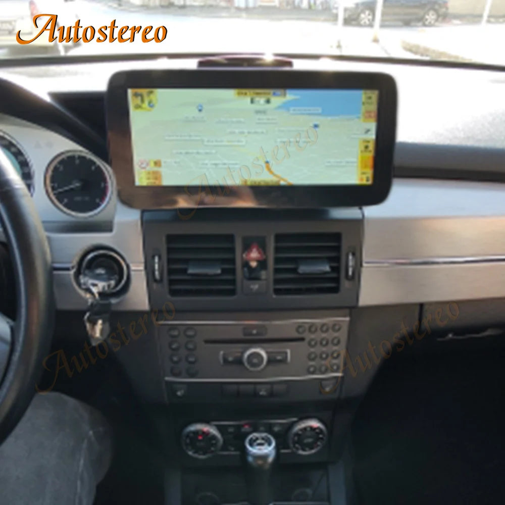 12.3 Carplay Qualcomm 665 For Mercedes Benz GLK Class 2008-2016 Car Multimedia Player GPS