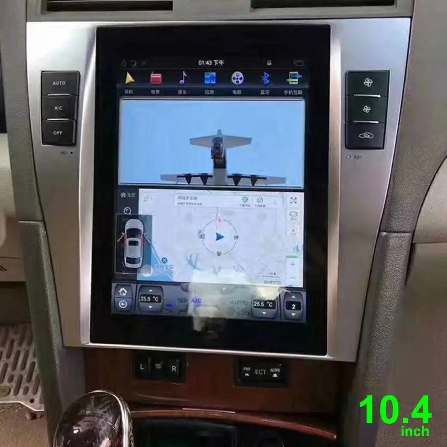 10.4" For Toyota Camry 2008-2012 Screen Android Carplay Auto Stereo GPS Navi Multimedia Vi | AUTOKITSHOP