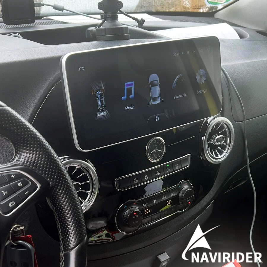 12.3inch Android 14 Car Radio For Mercedes Benz Vito 116 W447 2014-2021 Multimedia Player