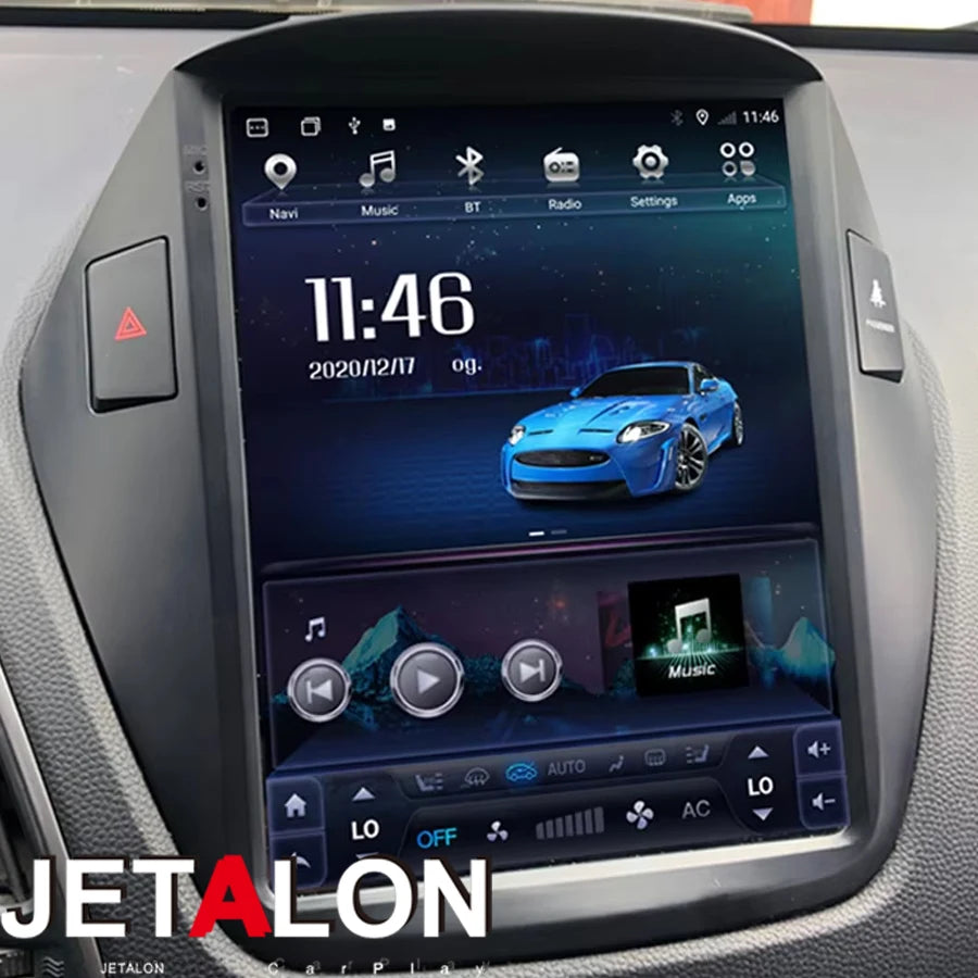 10.4 Inch For Hyundai ix35 2010 2011 2012 2013 2014 2015 Tesla Style Android Screen Car Mu