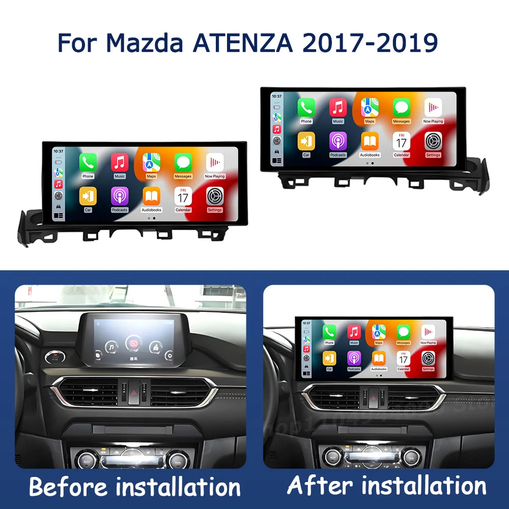 Carplay Android Auto for Mazda ATENZA 2017 - 2019 Car Touch Display Screen Multimedia Radi