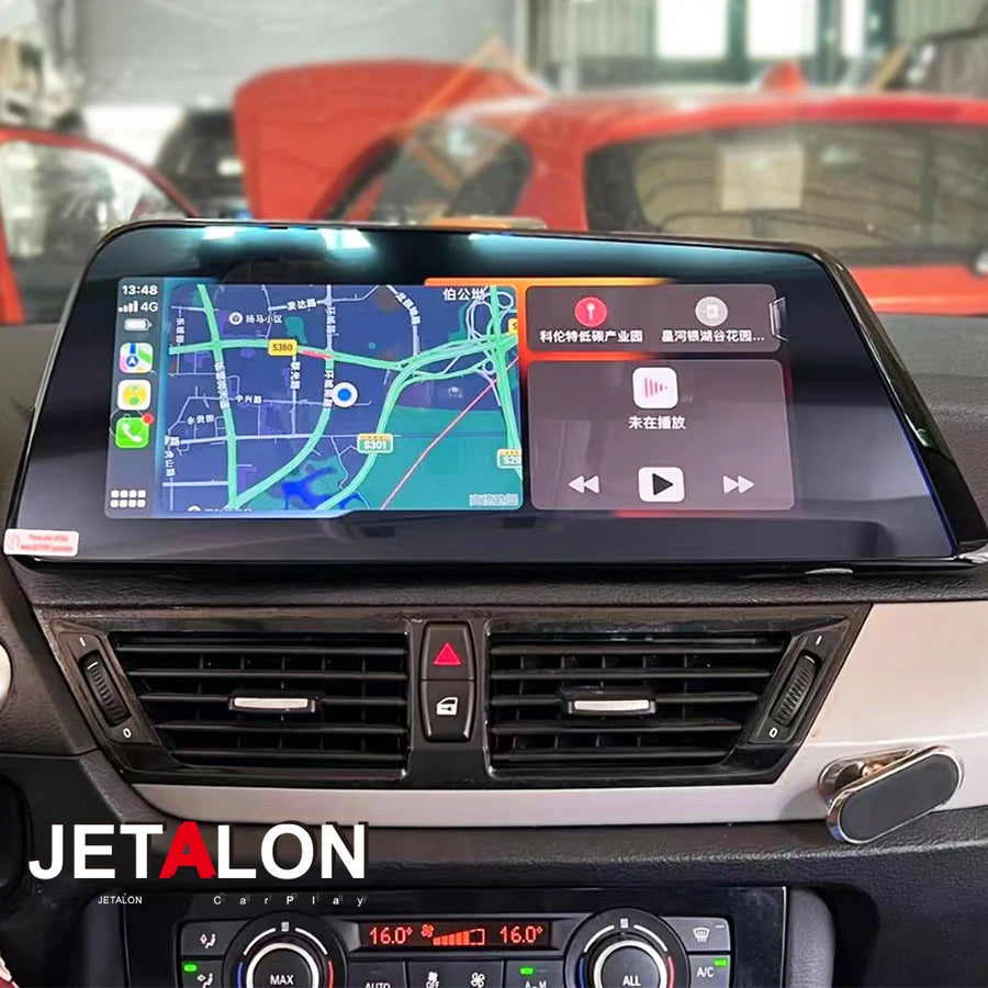 4G GPS Navi For BMW X1 E48 2010 - 2015 CIC And NO System Blade Screen BT DSP Android 15 Ca