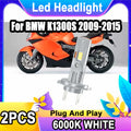 Plug And Play 6000K White H7 LED Motorcycle Headlight Canbus No Error 12V For BMW K1300S 2