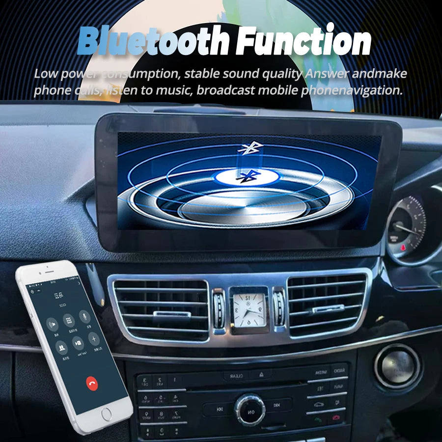 RHD DSP BT Car Radio For Mercedes BENZ E Class W212 E200 E230 E260 E300 S212 W207 2015 Car