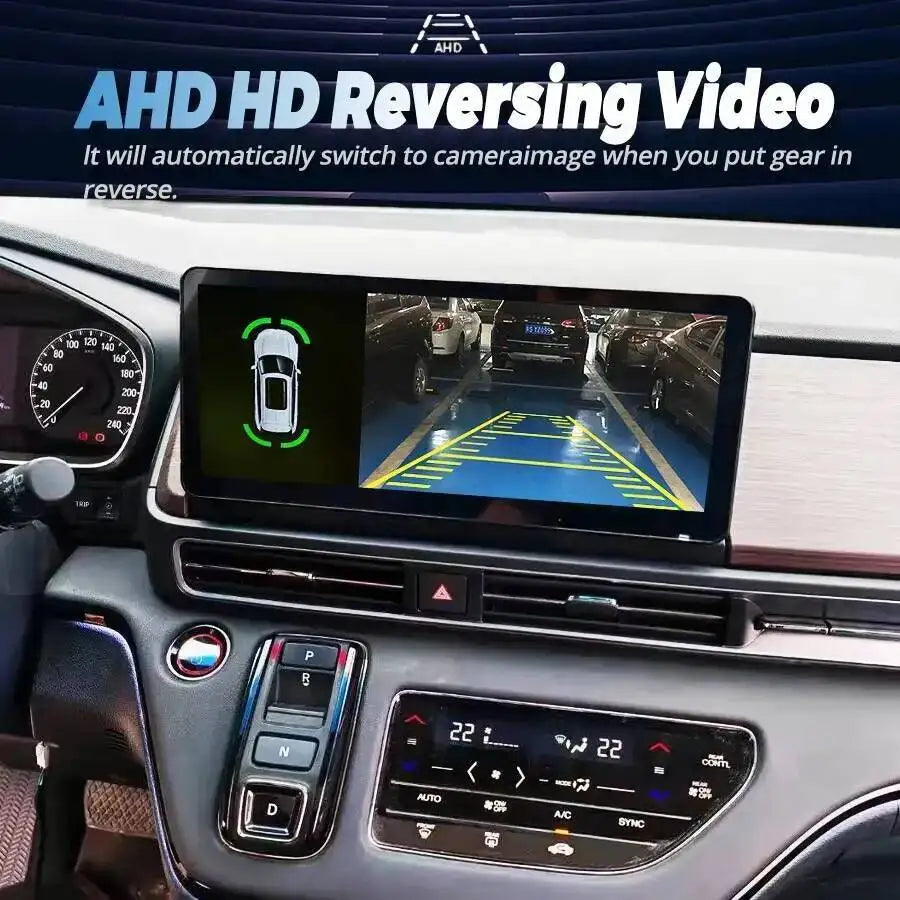 12.3inch Car Radio For Honda ODYSSY 2022 2023 2024 Android 15 wireless BT GPS Car Multimed