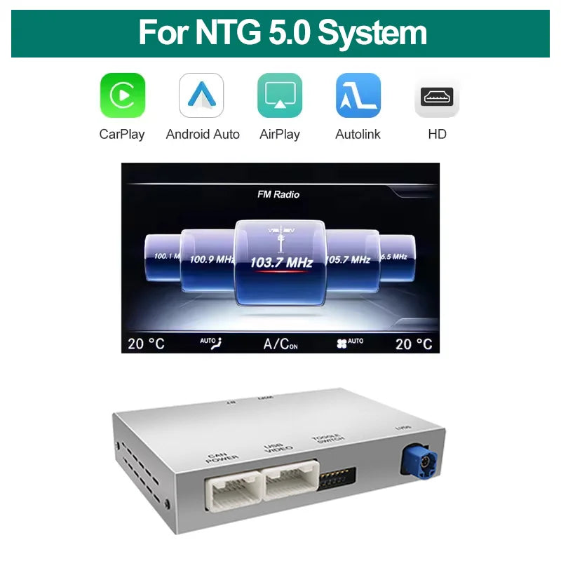 For Mercedes Benz E-Class W212 E300 E350 Coupe 2012-2016 Wireless CarPlay Android Auto wit | AUTOKITSHOP