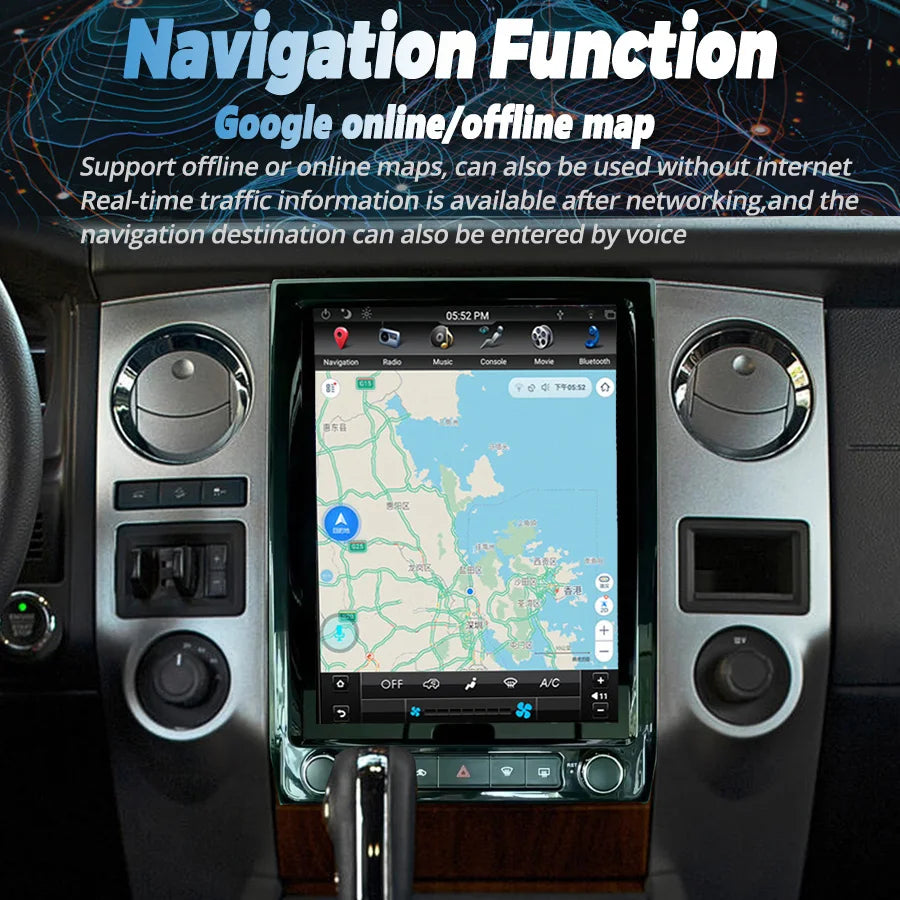 Car Android Radio For Ford Expedition 2015 2016 2017 GPS Navigation Multimedia Head Unit V | AUTOKITSHOP