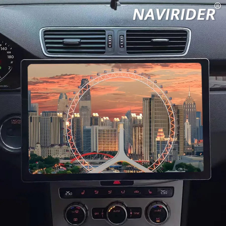 Android Auto Car Radio For VW Volkswagen Golf Passat B7 B6 Skoda Seat Octavia Polo Tiguan  | AUTOKITSHOP