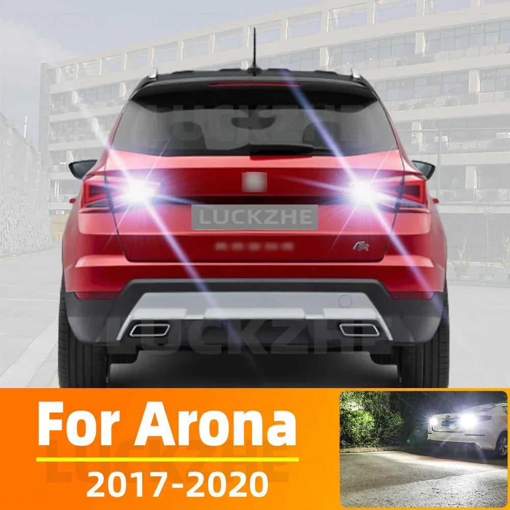 2-Piece LED Interior Light Kit for Seat Arona KJ7 Accessories - Canbus Error-Free Bulbs | AUTOKITSHOP