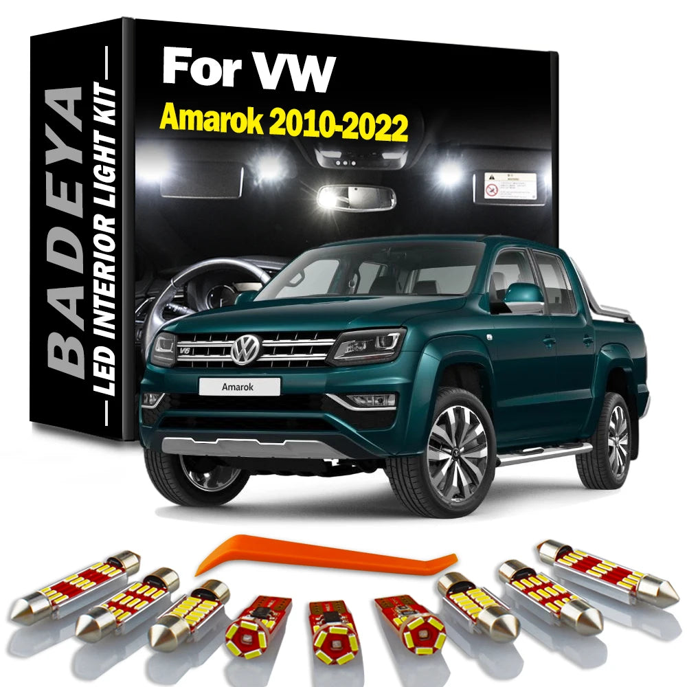8-Piece LED Interior Light Kit for VW 2012-2016 - Canbus Error-Free Interior Bulbs