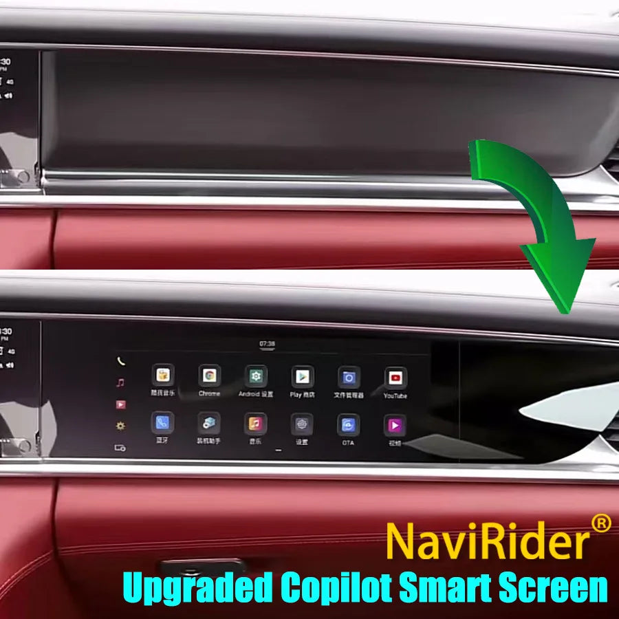 Car Radio For Porsche Panamera 2017-2023 Android Passenger Instrument Entertainment GPS St | AUTOKITSHOP