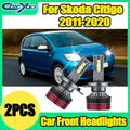 2X 6000K White Car Headlights 30000LM 150W High Power H4 High Low Beam Auto Headlamps 3570