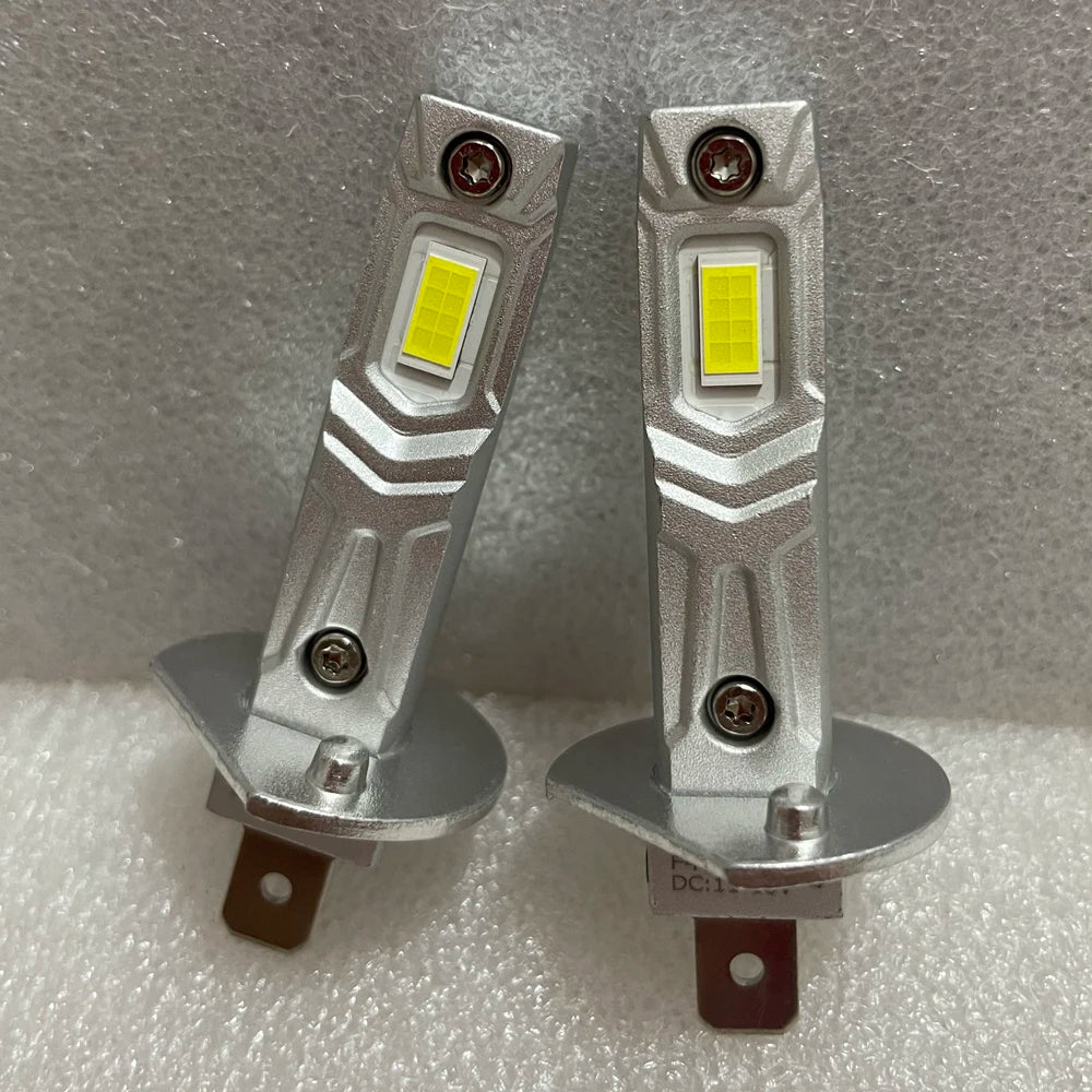 H1 P14.5s Led Canbus Vehicles Headlight Car Driving Auto Turbo Diode Bulb White Moto Fog L