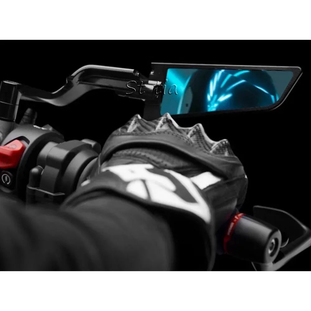 Fit For Ducati Hypermotard V2 SP HYPERMOTARD V2 SP 2026 Motorcycle Accessories Side-Mirror Wind  - Automotive LED Light
