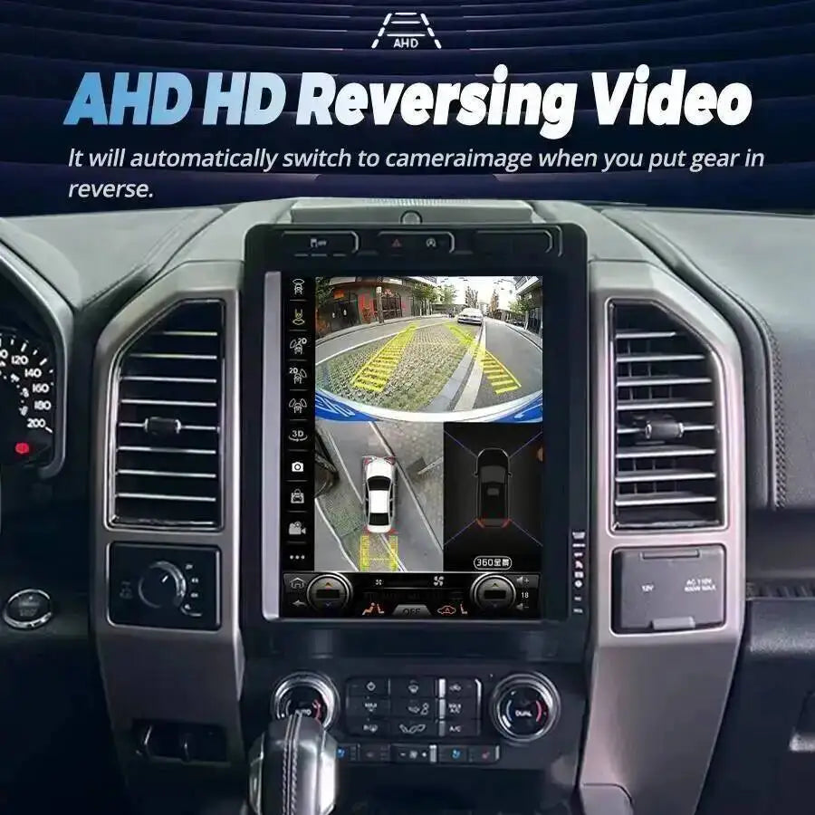 Car Radio Multimedia Video Player GPS Navigation 12.1" Android Auto Wireless Carplay For F | AUTOKITSHOP