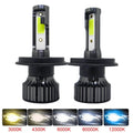 20000LM H4 Car Headlight Bulbs 9005 HB3 9006 HB4 H3 H1 H7 H11 H8 H9 Headlamps 80W Auto Fog