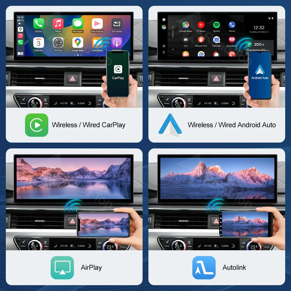 12.3inch Multimedia Display Touch Screen For Audi A4 S4 A5 S5 2014-2019 Airplay Miracast F | AUTOKITSHOP