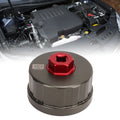 Car Oil Filter Wrench 64.3mm 14 Flute Filter Cap Socket Tool For Camry Tundra Ta for Camry RAV4 - Automotive LED Light