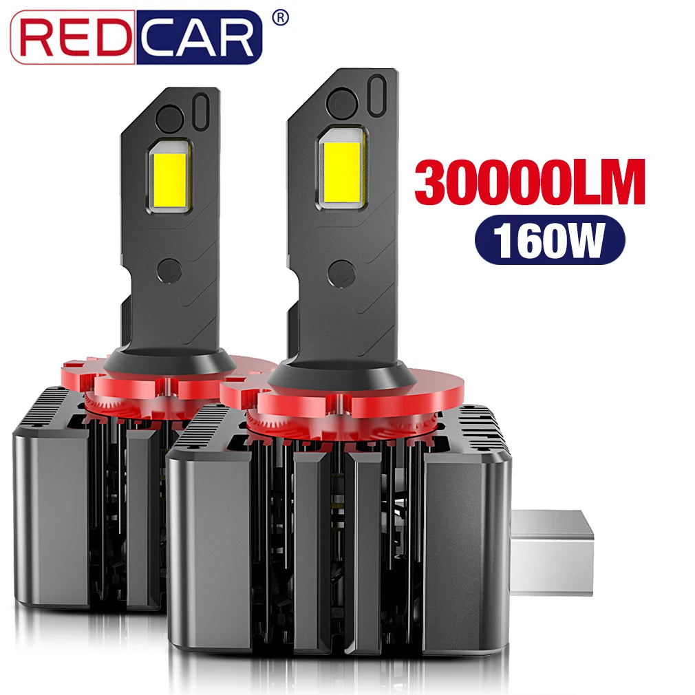 D1S D2S D3S LED Headlights 160W 30000Lm D3S Canbus Bulbs CSP D4S Car Light D1R D2R D3R D4R