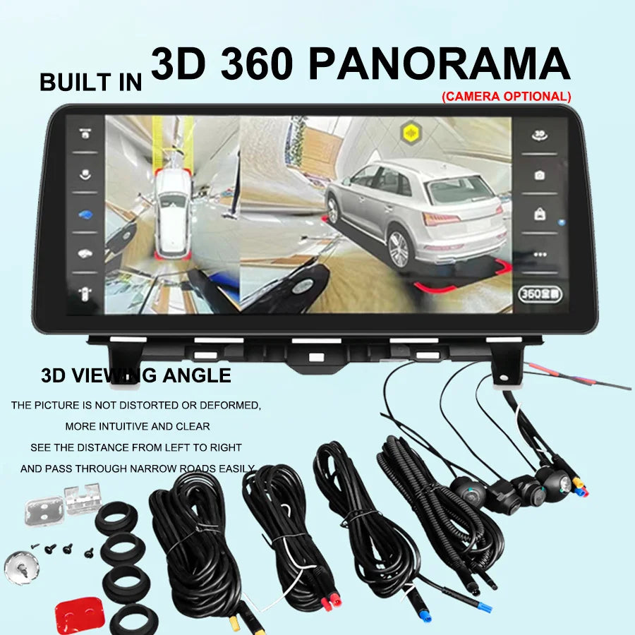 12.3inch Car Android Screen Stereo Radio For Honda Accord Crosstour 2008-2013 GPS Tape Rec