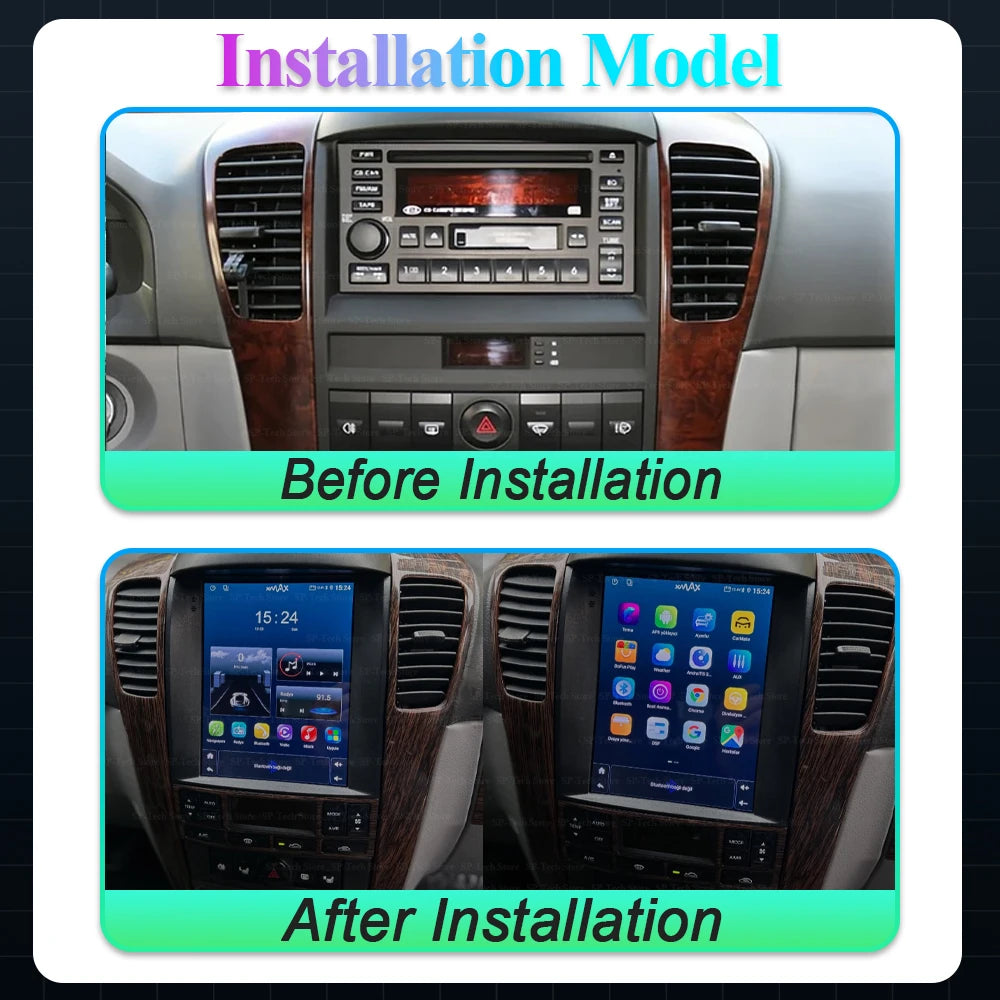9.7 Inch For Kia Sorento Bl 2002-2006 Car Radio Android 16 Gps navigation Vertical Touch S | AUTOKITSHOP