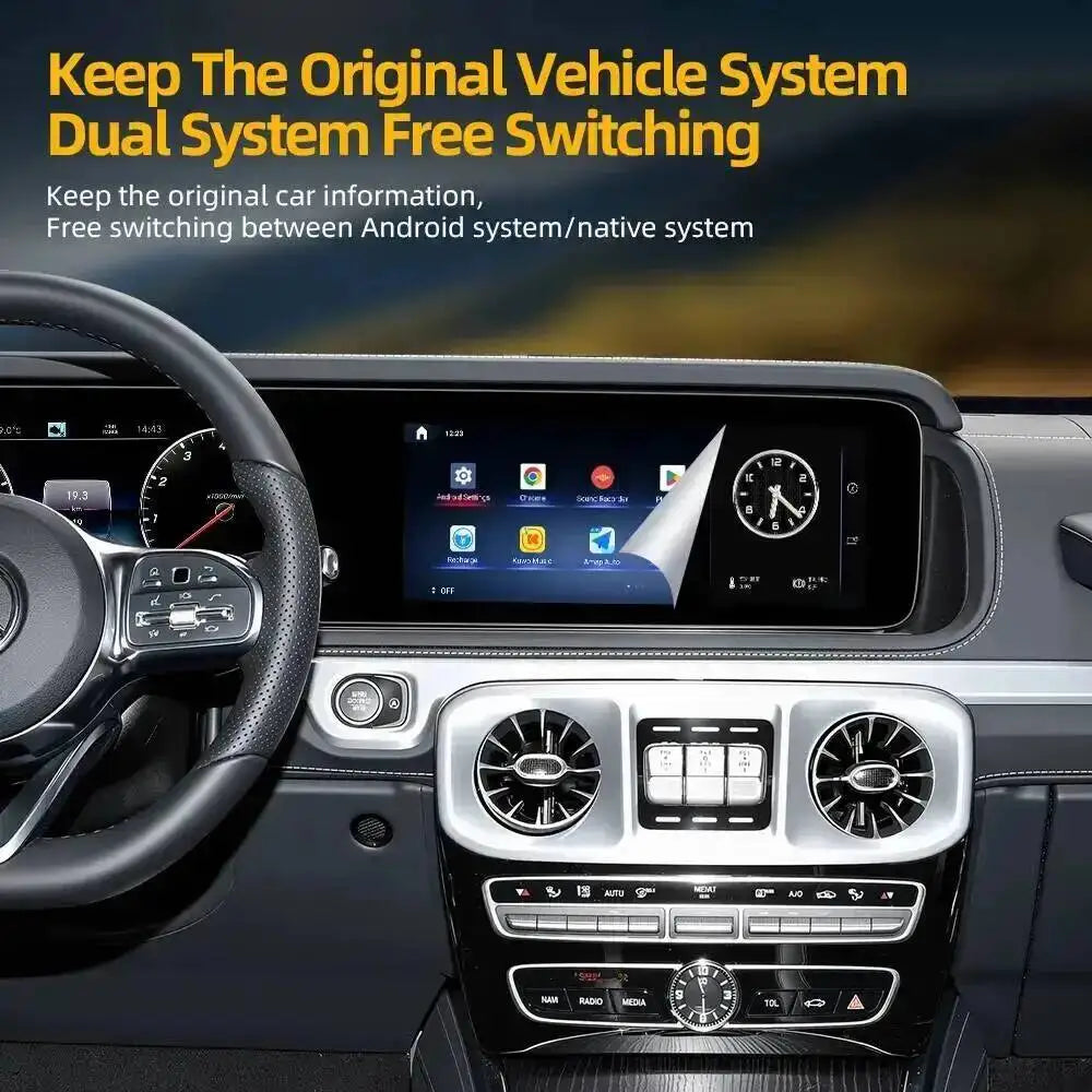 For Mercedes Benz G Class W463 2013-2025 Car Radio 24.6Inch Screen GPS Multimedia Player A | AUTOKITSHOP