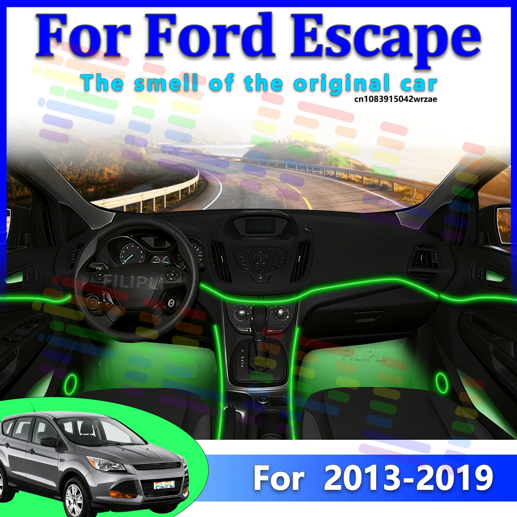 64 RGB - Neon Strip - for Ford 2013-2019 - App Control - Car Interior Lighting | AUTOKITSHOP
