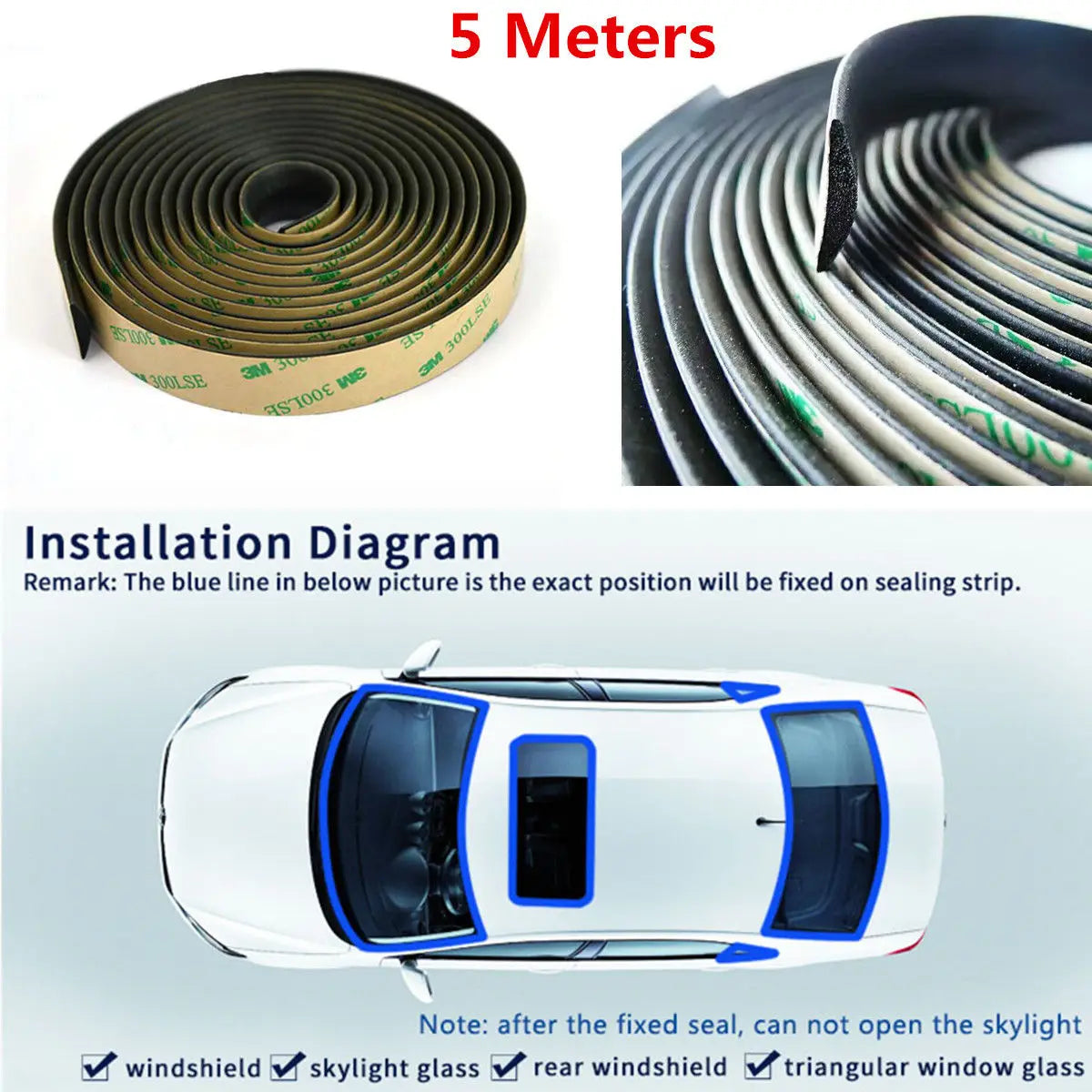 RGB - LED Strip - Car Interior Lighting
