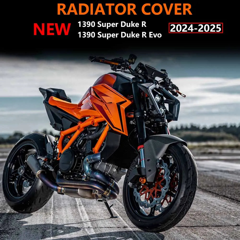 Motorcycle Accessories Fit 1390 Super Duke R Duke R Evo 2024 2025 Aluminum Radiator Guard Protec - Automotive LED Light