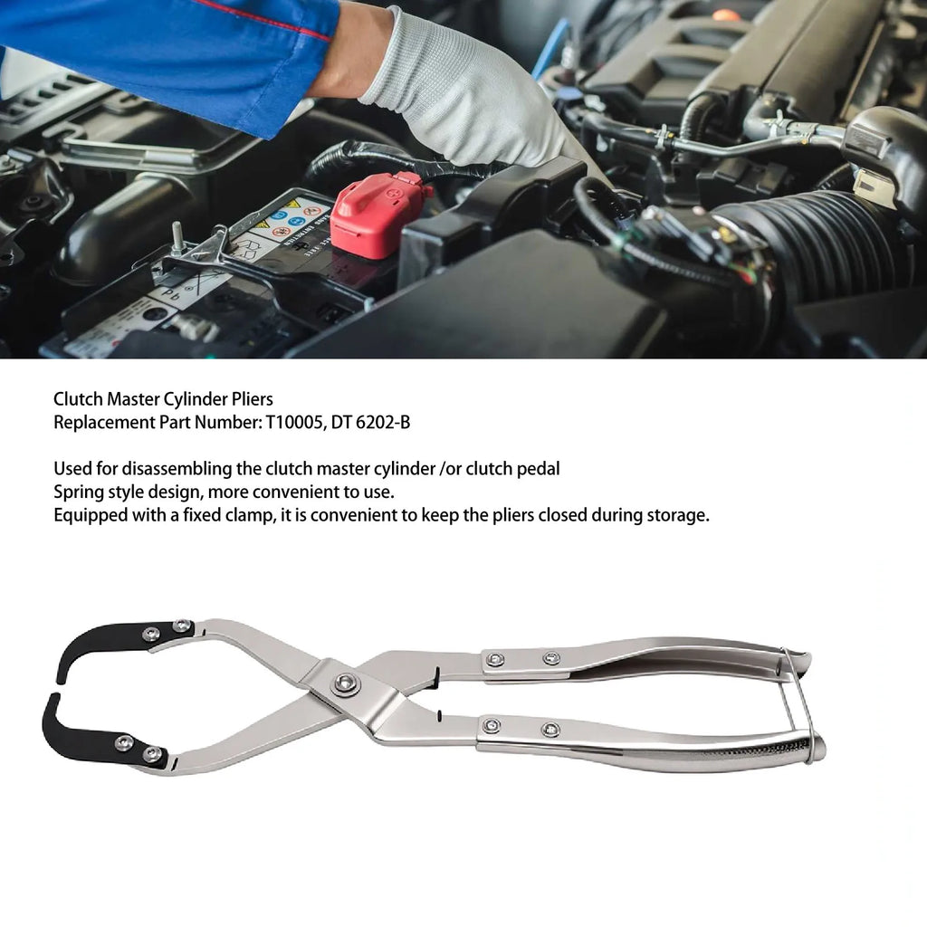Car Clutch Master Cylinder Pliers Removal Tool T10005 Clutch Pedal Pin Pliers Replacement for A1 - Automotive LED Light