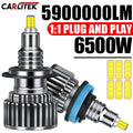 6500W H7 LED Light Bulbs H1 H8 H11 LED Headlight Canbus HB3 9005 HB4 9006 9012 H27 880 881