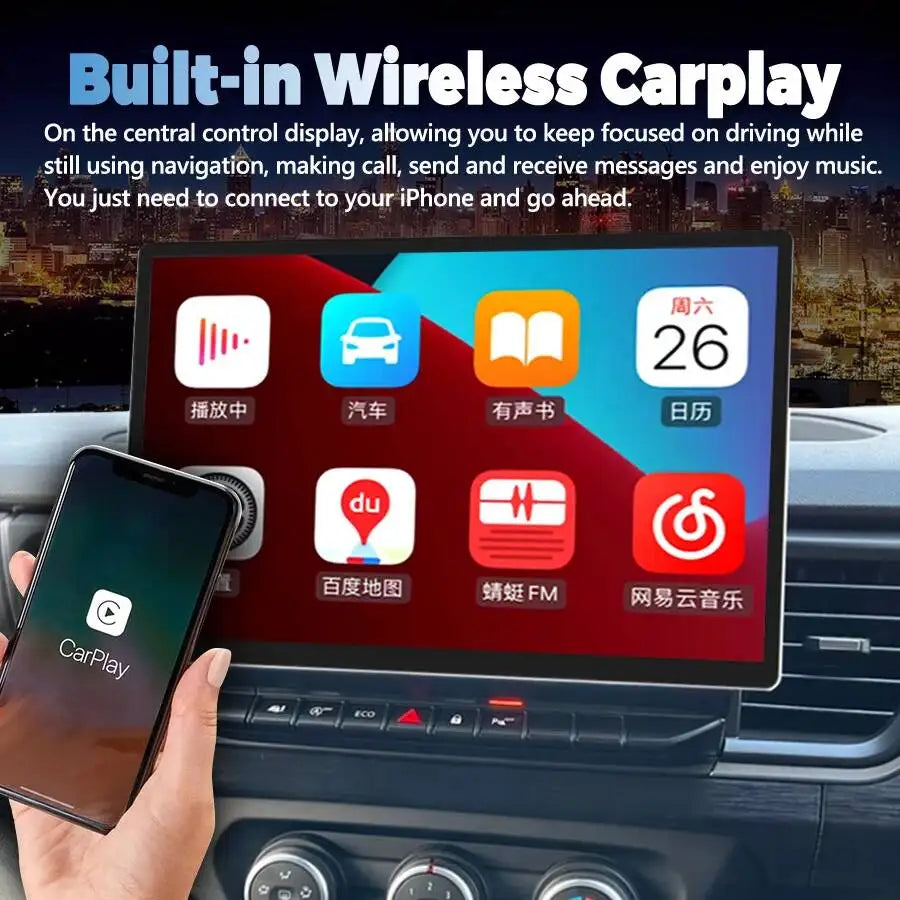 12.5inch Android Autoradio For Renault Trafic 2019-2025 Multimedia Video Player Stereo Wir