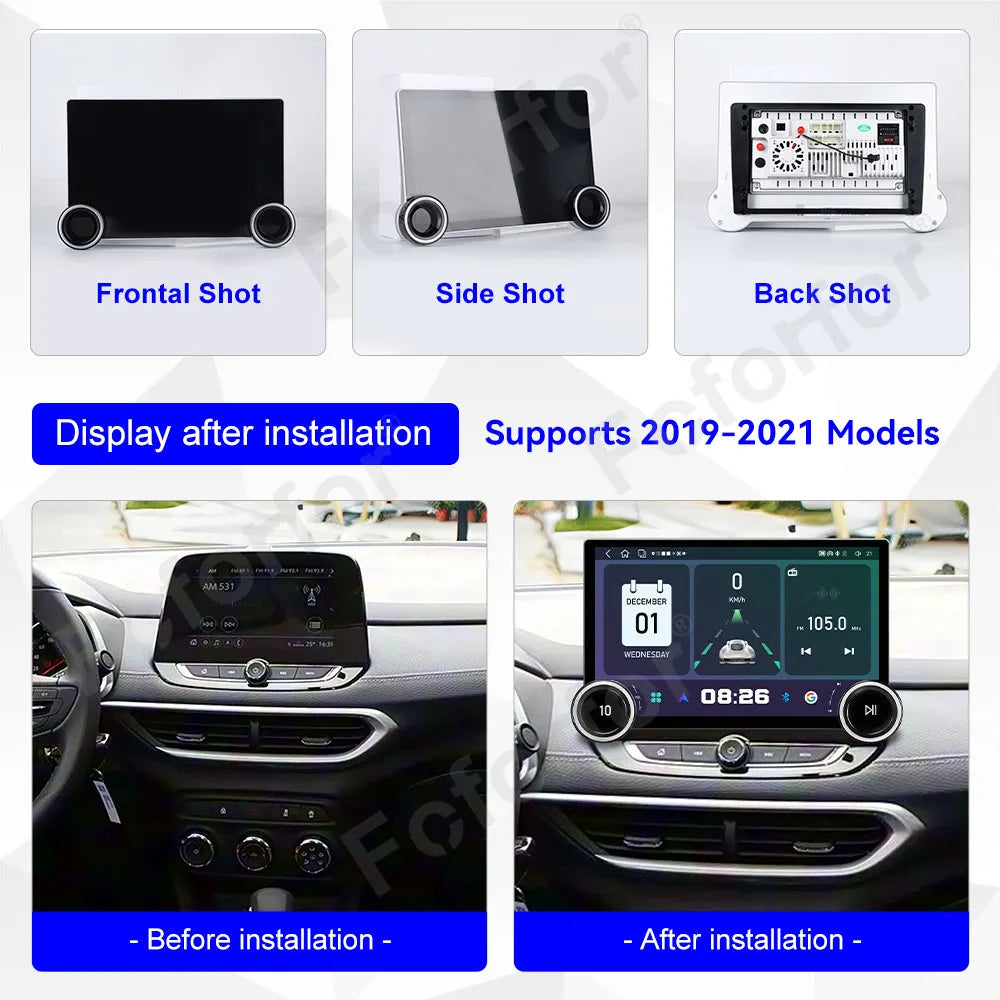 Premium Upgrade Car Media 11.5 Inch Android 15 HD Touch Screen Wireless CarPlay GPS Navi R