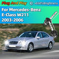Xenon 35W 6000K White Car HID Headlight Replace D2S Light Bulbs For Mercedes Benz E Class