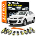 AutoKitShop 11Pcs LED Interior Dome Map Reading Plate Light Bulb Kit For Mazda CX7 CX-7 2006 2007 2008 - Canbus LED Car Light
