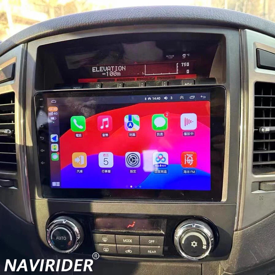 Android Car Multimedia Player For Mitsubishi Pajero Sport V93 V97 V98 V77 V73 ROCKFORD GPS