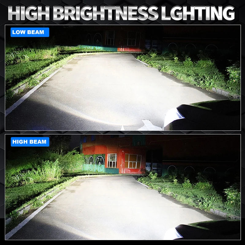 7400000LM H4 Led Headlight 12V 24V 6600W H7 H11 H1 H8 H9 HB3 9005 HB4 9006 Canbus CSP Chip