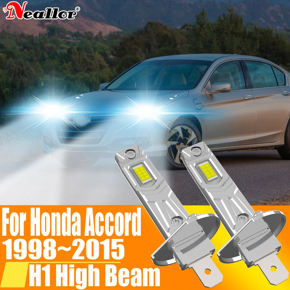 2x H1 Led Headlight Canbus Bulb Car Light High Power Auto Fog Diode Moto Driving Running L