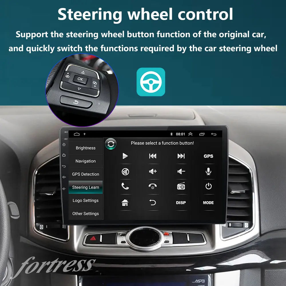 Android 13 For Chevrolet Captiva 1 2011-2016 Car Radio Multimedia Video Player Navigation