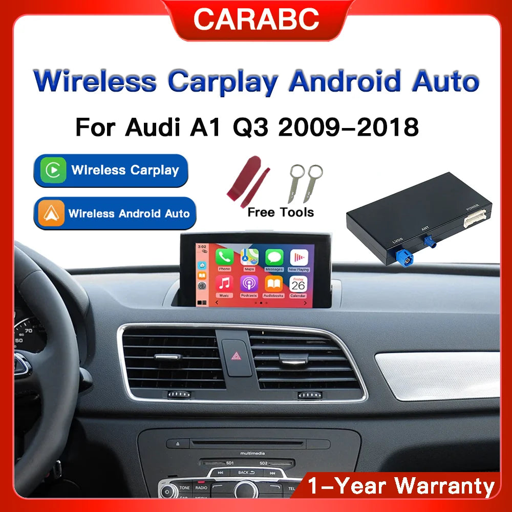 Wireless Carplay module for Audi A1 Q3 RMC 2013-2018 Year Support Android Auto autolink Ai | AUTOKITSHOP