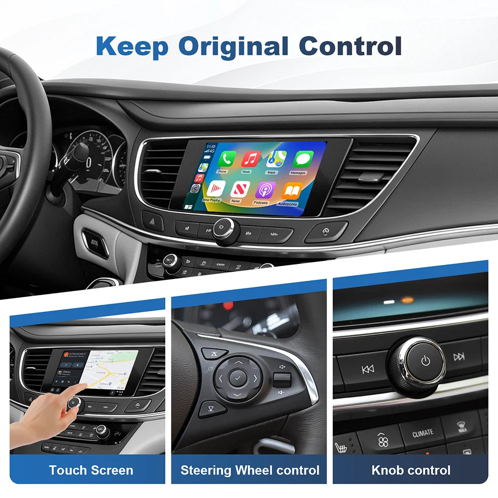 ANYFAR Wireless Carplay Android Auto Module For Buick LaCross Regal Envision Verano 2014-2 | AUTOKITSHOP