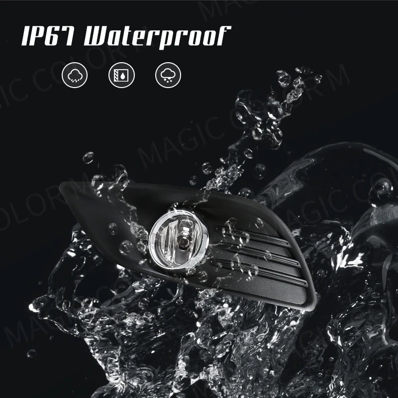 For Ford Focus Focus 2 MK2 2009 2010 2011 Fog Lamps LED DRL Daytime Running Lights Halogen | AUTOKITSHOP
