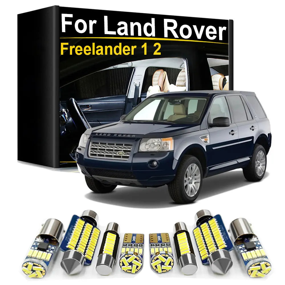 LED Interior Light Kit for Land Rover Freelander 1 2 L314 L359 TD4 2002-2005 - Canbus Dome Map Door Trunk Bulbs | AUT...