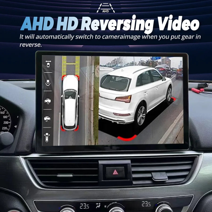 13.3Inch 2K Android Car Radio For Honda Accord 2018-2020 Stereo GPS DSP Navigation Multime