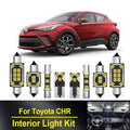 10-Piece LED Interior Light Kit for Toyota CHR C-HR - Canbus Error-Free Bulbs | AUTOKITSHOP